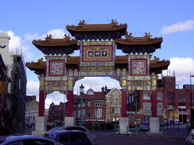 China Town in Liverpool