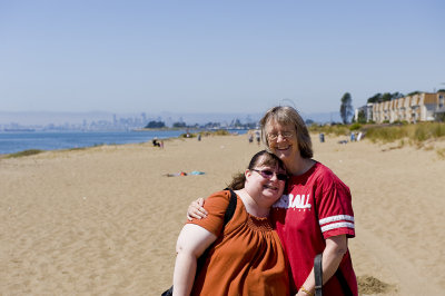 Tracy&Linda Alameda Beach