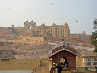 AMBER  FORT AND PALACE, JAIPUR