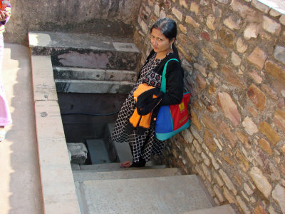 Way To Underground Cellar where  Queen Padmini  committed  Johar