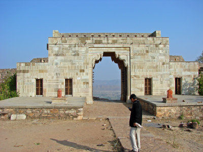 Suraj  Pol . (Eastern Gate through which Allauddin Khilji entered Chittorgarh)