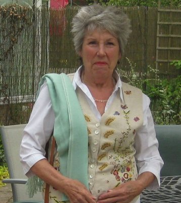 Shepherdess with festive waistcoat