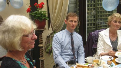 Bertie's christening