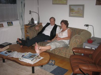 Watching TV