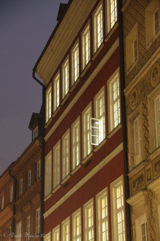 Warsaw enlightened buildings