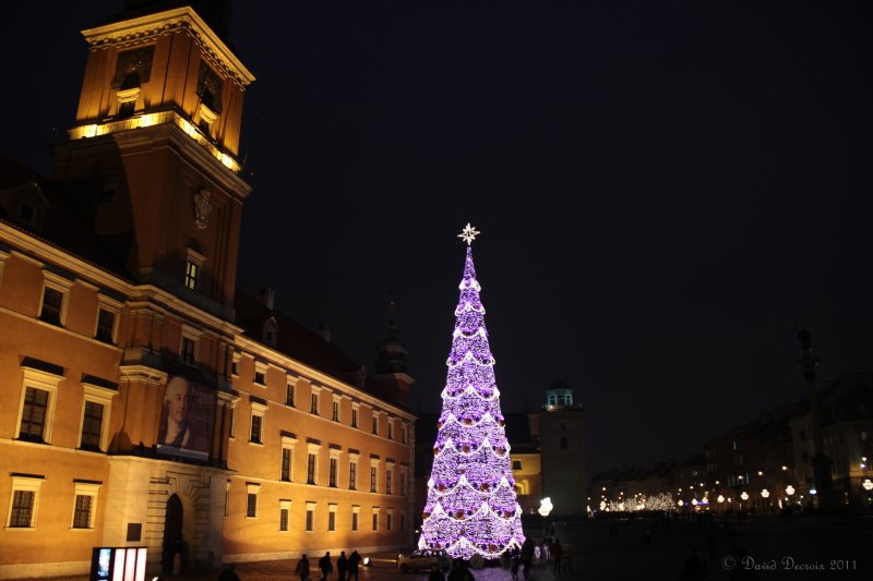 Christmas Tree in Old Warsaw