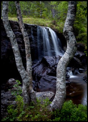 Waterfall near Verdal - Norway