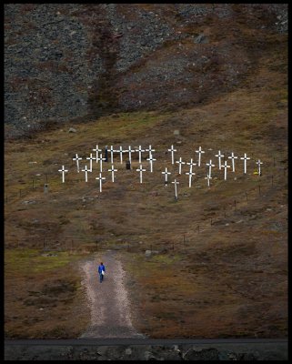 The old churchyard in Longyearbyen