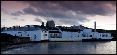 Bowmore Distillery Islay (5 pictures stiched)