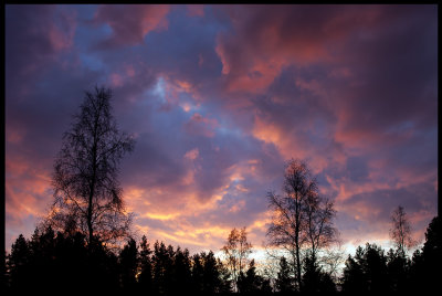Dusk at Värminkoski - Finland