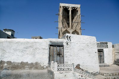 Old house with Quesm Ventilation on roof