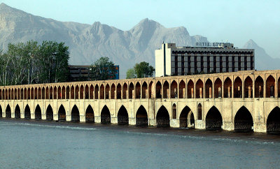 Khaju (1660 AD ) - One of the famous bridges in Esfahan