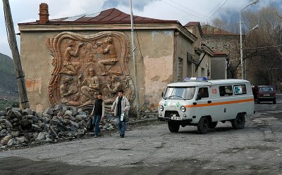 Kazbegi ambulance