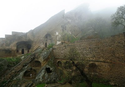 Ancient monastery Davit Gareji (with rooms in the rock)