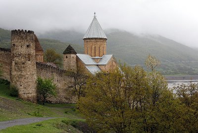 Anaurni church north of Tbilisi