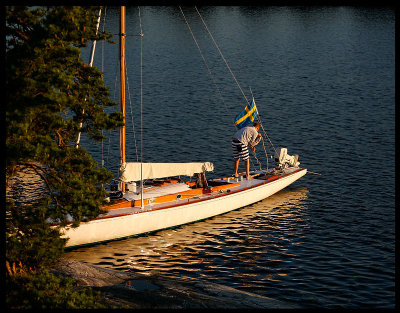 Laurinbuilt sailer - Stockholm arichpelago