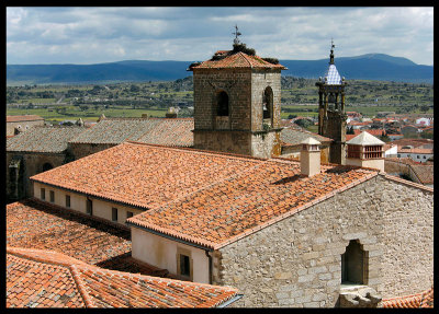 City roofs of Trujillo