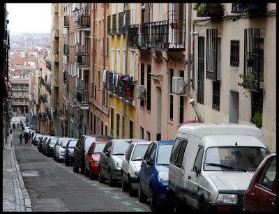 Madrid streets - a parking experience....