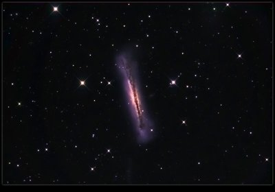 NGC 3628 Spiral Galaxy