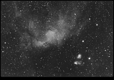 SH2-88 and Bright Knots Sh2-88B1 & Sh2-88B2