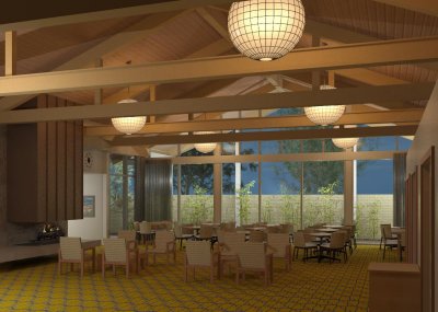 UCLA Faculty Center Dining Room