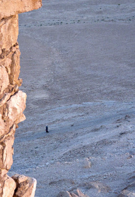 View of Walking Man from Fakhr-al-Din al-Ma'ani Castle