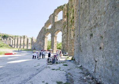 Roman Aquaduct Serving Aspendos