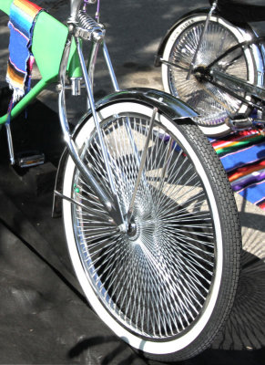 Low Rider Bikes with 144-spoke Wheels