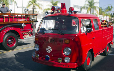 VW Crew Cab Transporter Firetruck