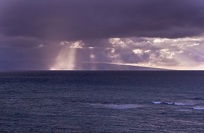 View of Lanai from Maui
