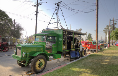 1925 Fageol 6-Ton truck, with studio generators