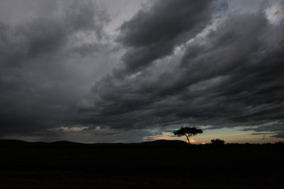 Storm Clouds over Masai Mara