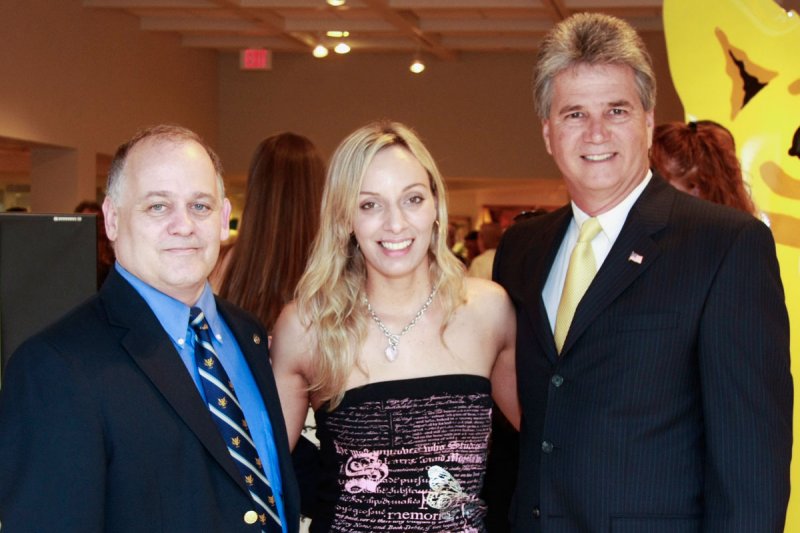 Vince Boccard, Marc Gagnon and Amy Vitale