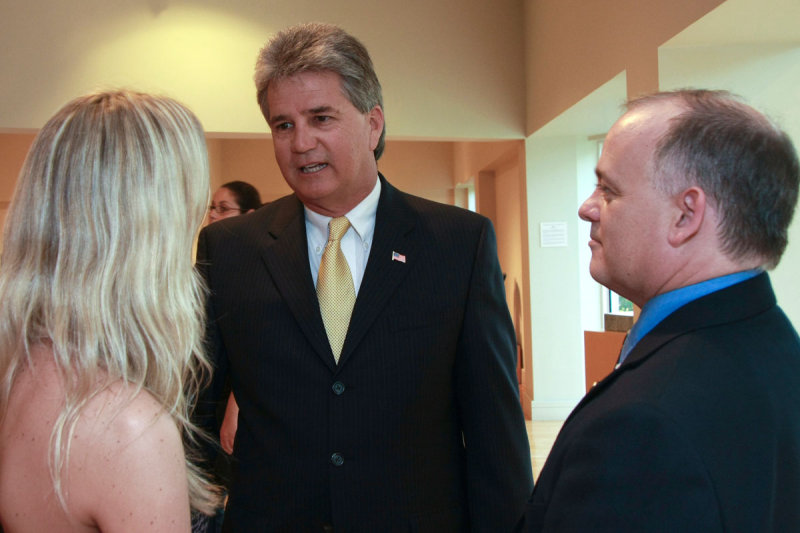 Vince Boccard, Marc Gagnon and Amy Vitale
