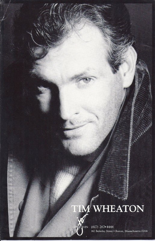 Tim Wheaton comp card with Copley 7