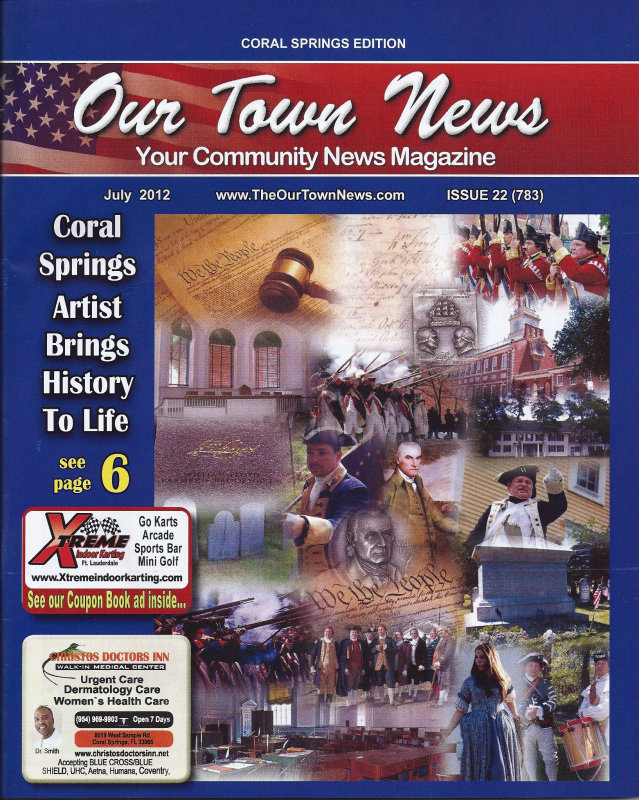 Our Town News cover on Gagnon
