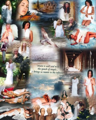 Angels collage