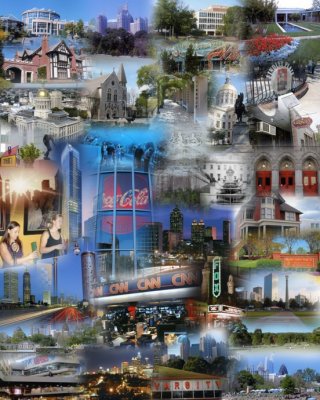 Atlanta collage