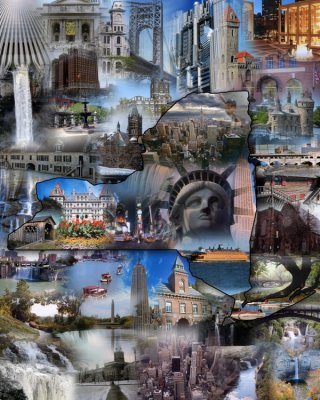 Empire State collage