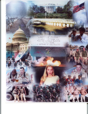 For Our Troops collage