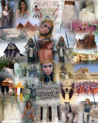 Cleopatra collage