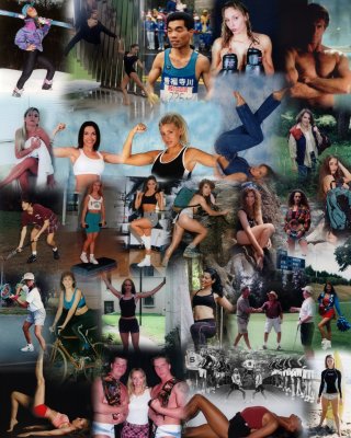 Health and Fitness collage