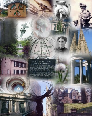 Mary Baker Eddy collage