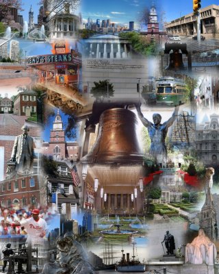 Philadelphia PA collage