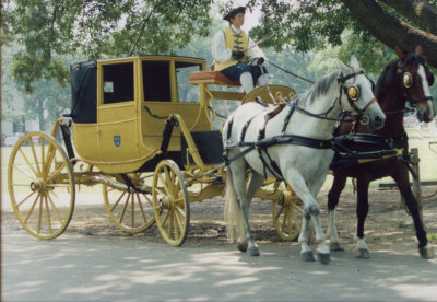 Coachman permanently held at Colonial Williamsburg