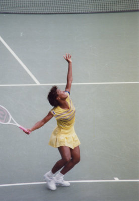 Zina Garrison at US Open, Collection Tennis Hall of Fame