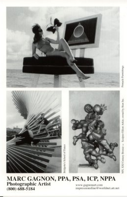 Commercial Comp Card of Gagnon's work