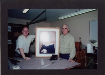 Bob Menconi, Art Framer with Gagnon