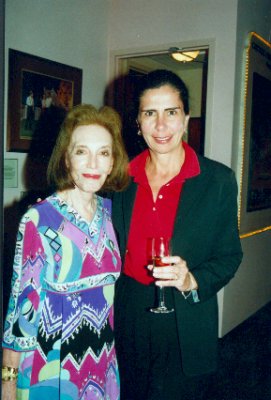 Helen Gurley Brown and Ann D'Auria