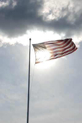 Old Glory Waving in the Wind